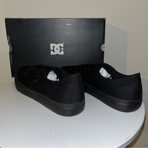 New DC shoes triple blackFlash 2 TX MX skateboarding sneakers lace up men size 9 - Picture 6 of 7